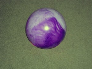 purple ball