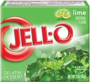 lime jello - yum