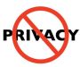 no privacy