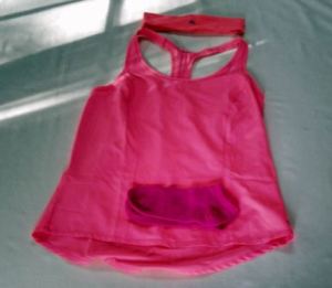 nancy pink exercise clothes