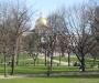mass state house and boston common