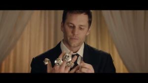 tom brady with super bowl rings