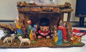 Sir Oliver in the creche