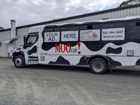 Chester VT cow bus