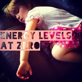 low energy levels low energy levels