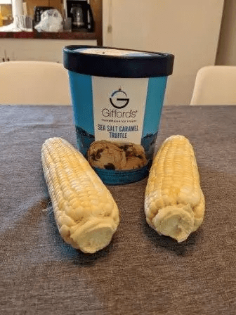 salted caramel truffle ice cream