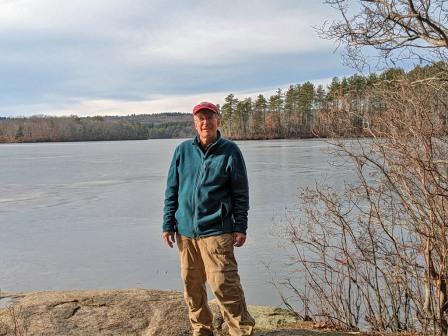 ken on new year hike