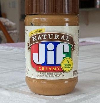 fake natural peanut butter