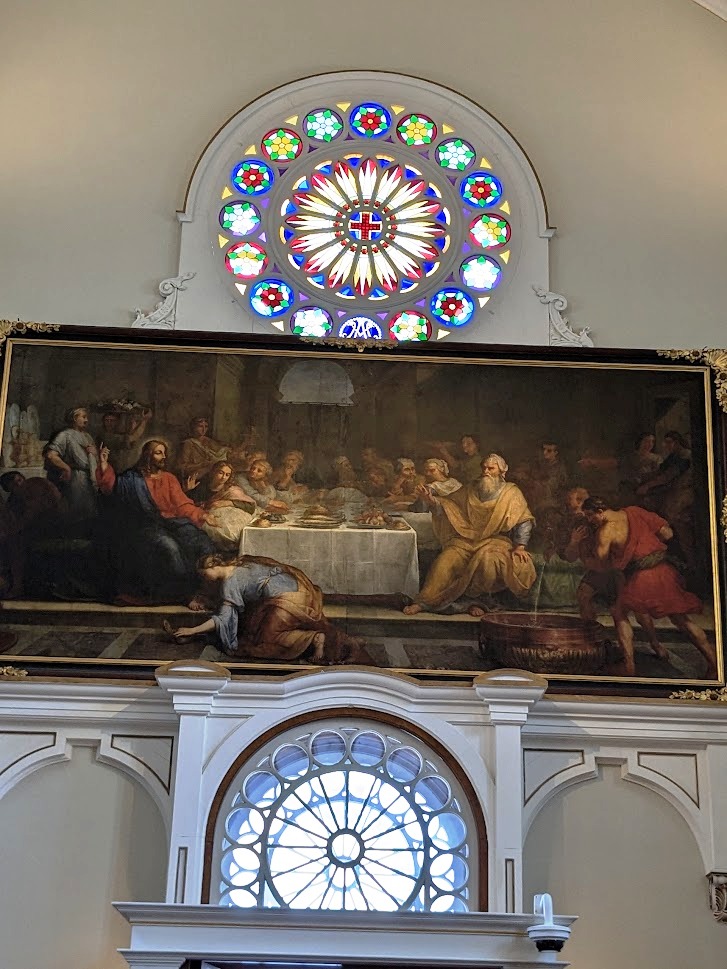 stained glass at ursuline chapel stained glass at ursuline chapel