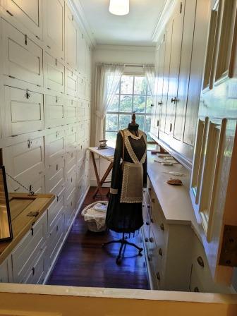 maid outfit in pantry