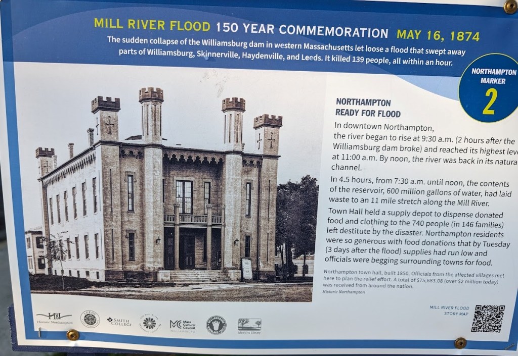 Mill River 1874 flood