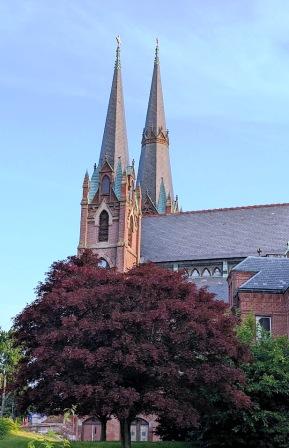 side view of St. Mary Church side view of St. Mary Church