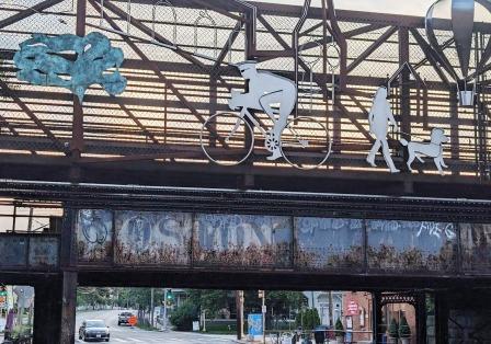 Northampton rail road bridge art 1