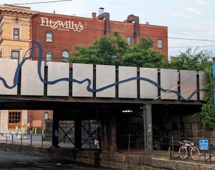Northampton rail road bridge art 2