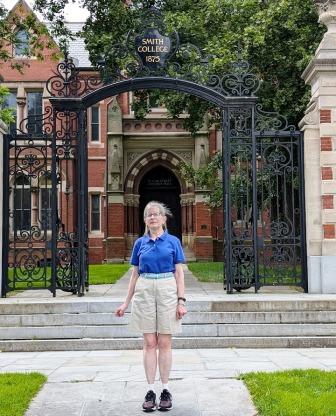 Smith College front gate Smith College front gate