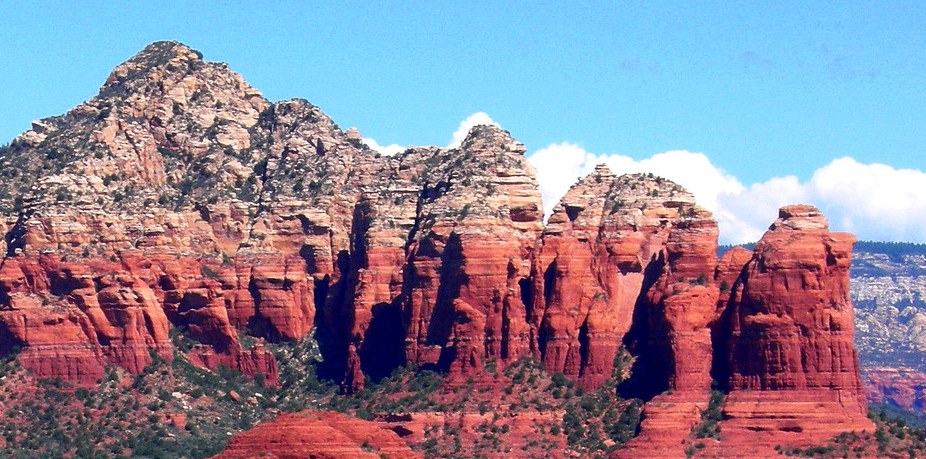Sedona Coffee Pot Rock close up