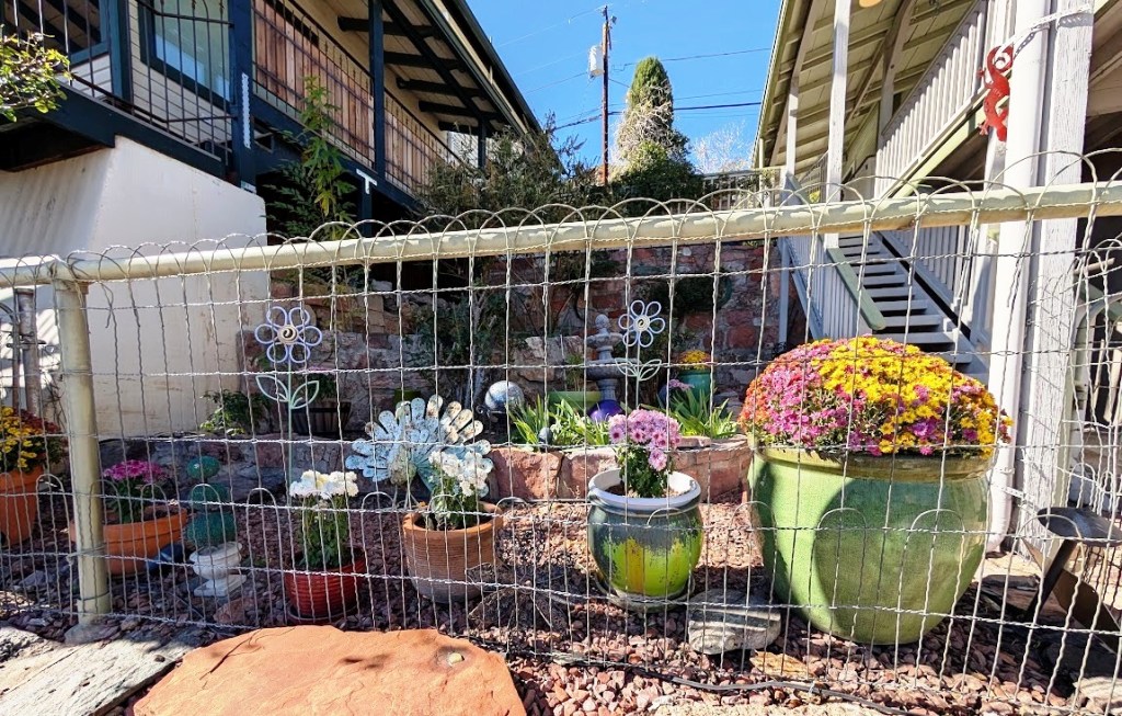 Sedona Jerome quirky garden