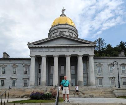 Montpelier State House and Mr. Ken