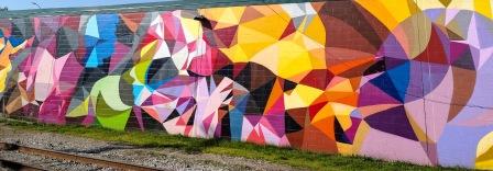 Montpelier Art - Colorful  Mural