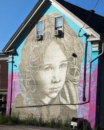 Montpelier Art - Face Mural 2