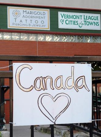 Montpelier Downtown Canada Love