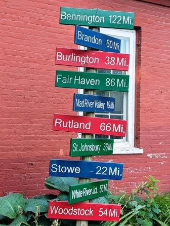 Montpelier Downtown City Signs