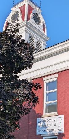 Montpelier Downtown Vermont Strong
