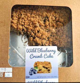 Montpelier Food - Crumble Cake Montpelier Food - Crumble Cake