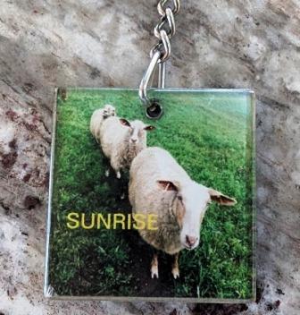 Vermont Farm - Sunrise Cabin keychain