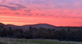 Vermont Farm - Sunset
