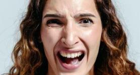 annoyed person